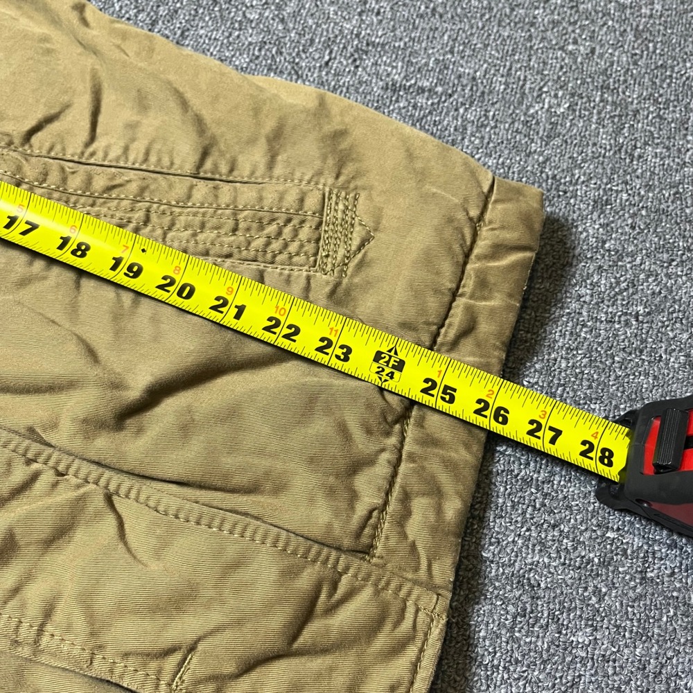 American Eagle Outfitters Field Jacket XS Tan Hooded Military Utility Coat - Picture 7 of 9
